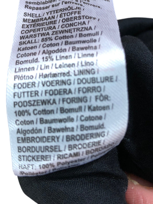 River Island Studios Women's Black Embroidered Shorts Size 20 Summer Style