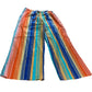 River Island Striped Trousers Women's Wide Leg Lightweight Beachwear Large