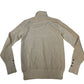 River Island Petite Turtleneck Sweater UK6 Women's Metallic Knit Jumper Beige