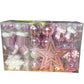 Soledi Christmas Décor Ornaments Set Pink White 128 Decorations