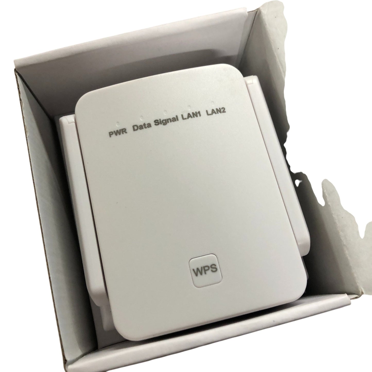 WiFi Repeater 1200Mbps Wireless Range Extender with UK Plug and 4 Antennas