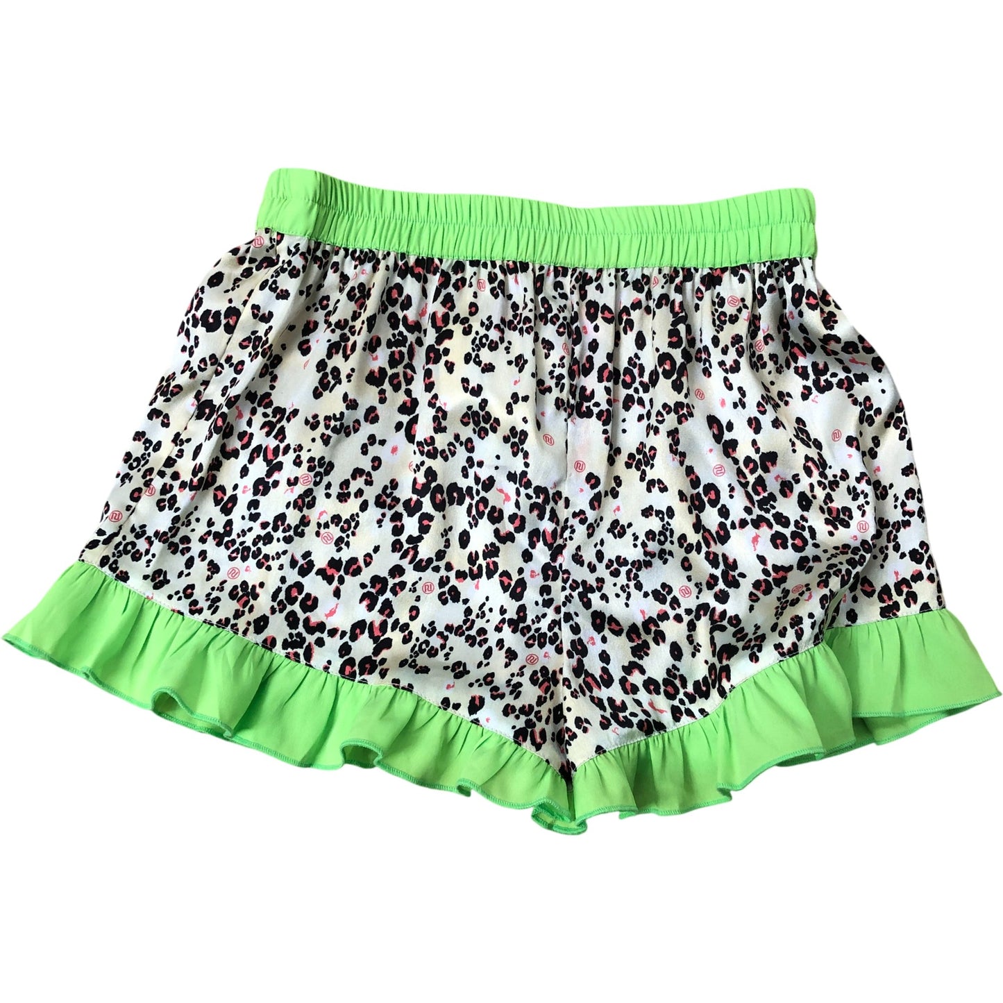 Girls 7-8 Years Leopard Print Nightwear Shorts