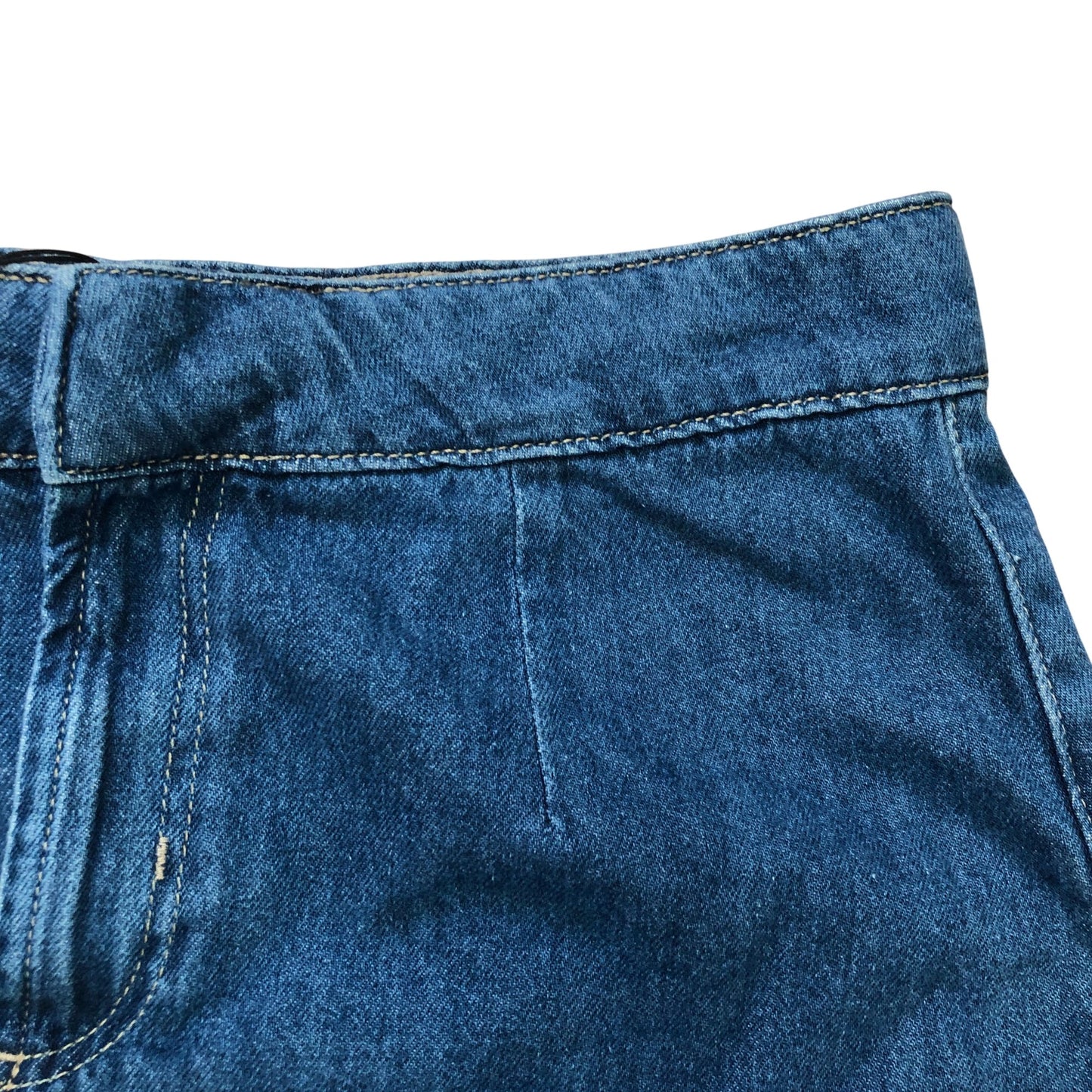 River Island Denim Specialist Shorts Size 18 Women's Casual Denim Blue