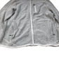 Weird Fish Organic Cotton Jacket Men's Zip Front Lightweight Grey Style XL