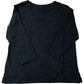 Crew Clothing Company Top Size 12 Women's Long Sleeve Navy Cotton Fashion