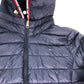Tommy Hilfiger Puffer Jacket Size XS Women's Hooded Lightweight Navy Blue