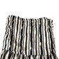 River Island Studio Striped Strapless Dress Women's Summer Casual Size 8