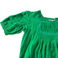 Branded Green Cheesecloth Blouse - Size 10