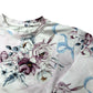 Floral Print Top Kids Long Sleeve Blouse Ruffled Hem 5-6 Years
