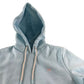 Crew Clothing Company Hoodie Size 10 Women's Light Blue Cotton Blend Pullover