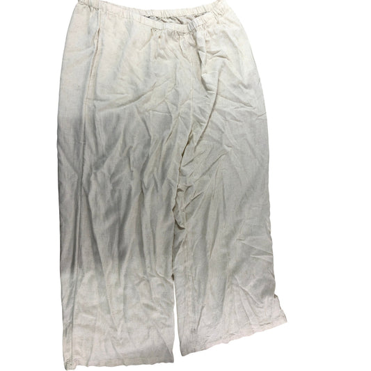 River Island Stone Light Trousers XL Women's Casual Lightweight UK