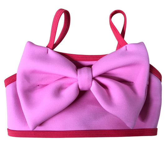 River Island Girls Pink Bow Detail Top 12-18 Months Stylish Cute Design