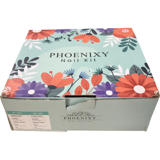 PHOENIXY Nail Kit 39 Gel Polishes V Series New Set High Shine Variety Colours