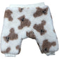 River Island Toddler Fleece Outfit Set 2 Piece Brown Spot Print 0-3 Months