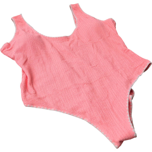 River Island Swimsuit Women's One Piece Coral Stretch Lined Beachwear UK26