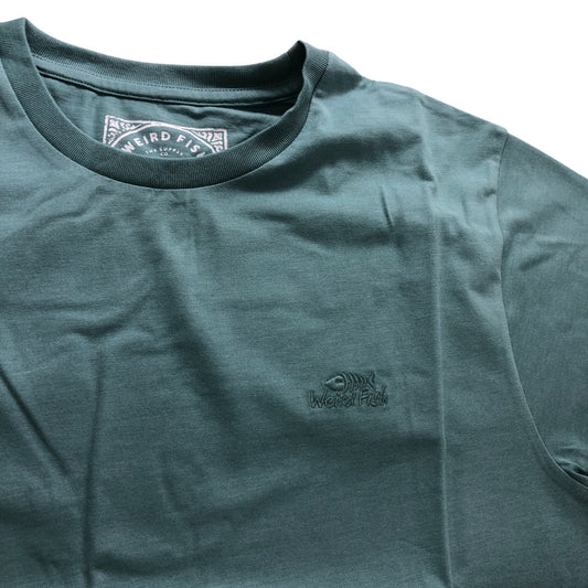 Weird Fish T-Shirt Mineral Blue Size Medium