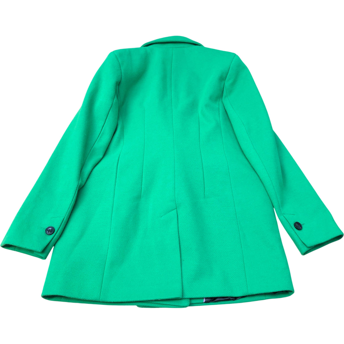 Bright Green Double Breasted Coat