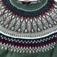 Weird Fish Fair Isle Sweater Ivy Green Crew Neck Long Sleeve Size 14