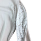 Branded Ladies Cream Sweatshirt Elegant Lace Detail Long Sleeves UK 6