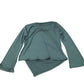 River Island  Long Sleeve Drape Top Women's Flowy Olive Green