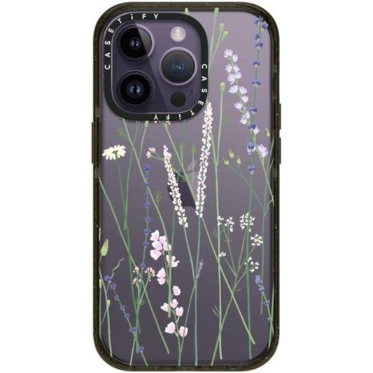 CASSETIFY Impact iPhone 14 Pro Case Gigi Garden Florals Glossy Black 8.2ft Drop