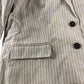 Crew Clothing Company Blazer UK16 Women's Striped Lightweight Casual Jacket