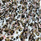 Baukjen Leopard Print Dress UK Size 12 Women's Summer Ruffle Hem