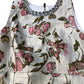 River Island Floral Party Dress Girls Size 12 with Glittery Neckline