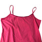 Boden Spaghetti Strap Tank Top Women's Pink Cotton Stretch Casual UK18