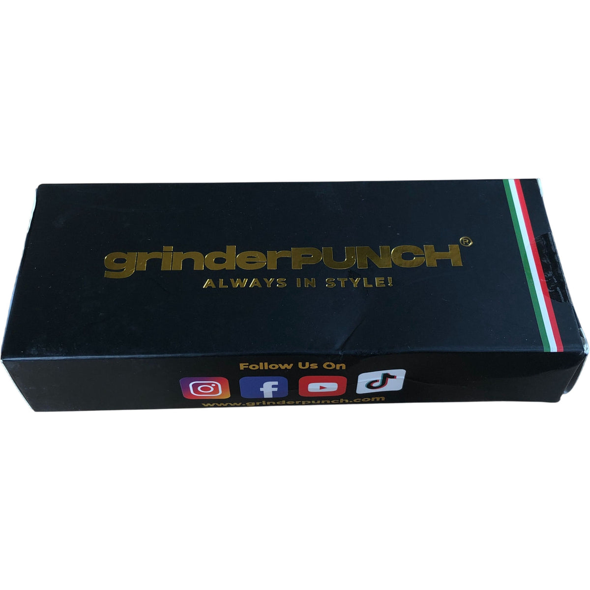 grinderPUNCH Polarised Sunglasses Black Oversized 148mm
