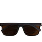 Tianyesy Sunglasses 3535 6281B 143 Unisex Brown Polarized UV Protection