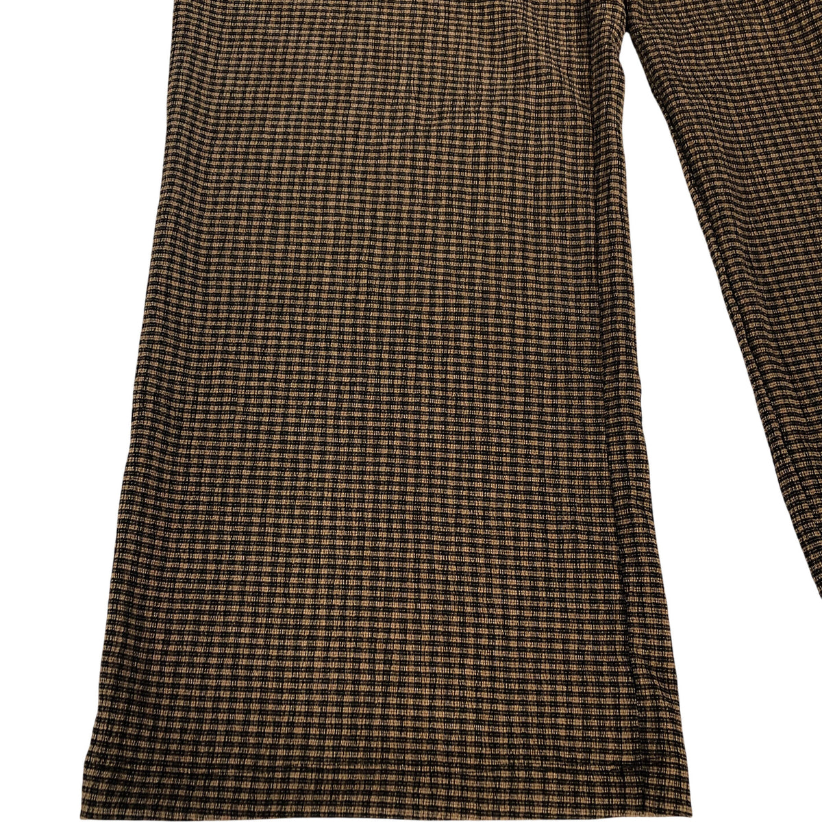 River Island Women's Trousers Houndstooth Pattern Stretch Waist