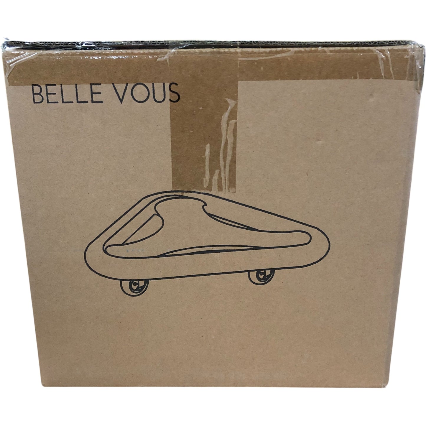 Belle Vous Abdominal Core Coaster Strength Workout Trainer with Knee Mat