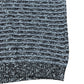 Cotton Rich Polo Shirt Short Sleeve Striped Knit Top Size M