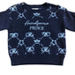 River Island Baby Boys 0-3 Months Set Handsome Prince Sweater and Joggers