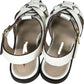 Hadley Cream Leather Fisherman Sandals Size UK 5
