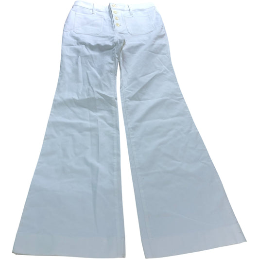 Lauren Ralph Lauren White Flared Trousers - Size 12