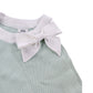 River Island Girls Tank Top UK11-12 Years Mint Green Bow Detail Scalloped Hem