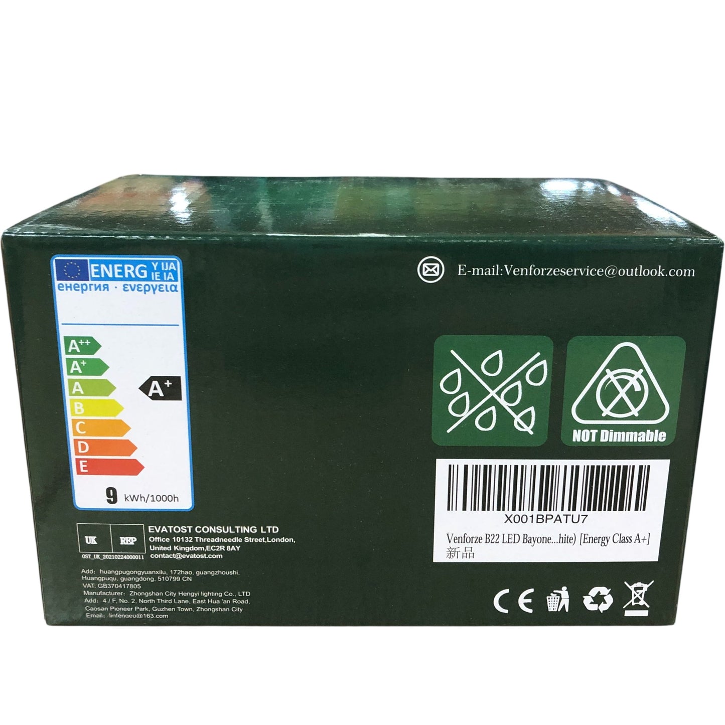 Energy Saving LED Bulbs B22 9W 940LM 6 Pack Warm White Daylight White
