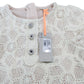 River Island Girls Cream Lace Dress Size 12-18 Months Short Sleeve Crochet Style