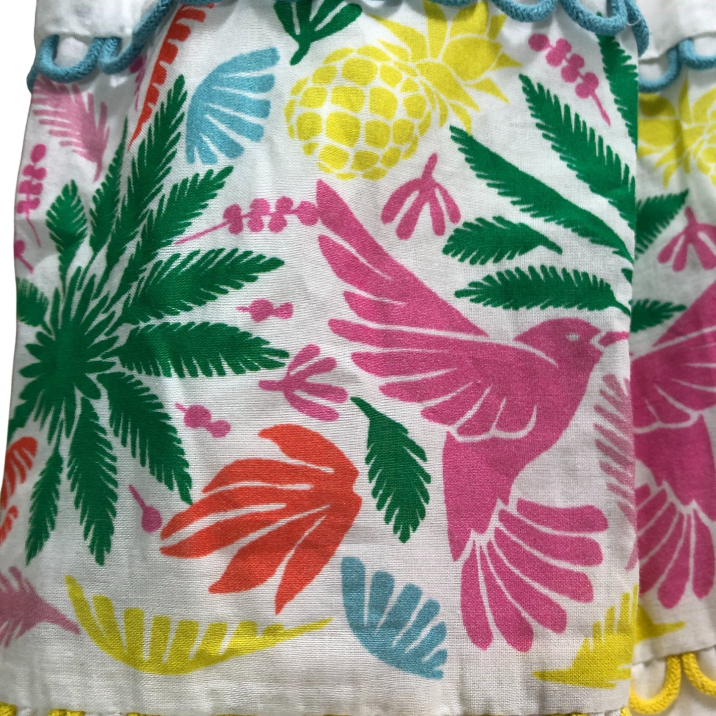 Branded Cotton Tie Maxi Dress - Size 14