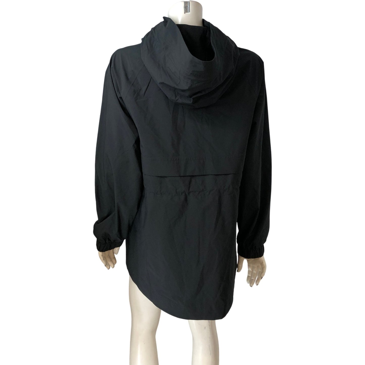Barbour International Waterproof Jacket UK12 Women's Black Lightweight Coat