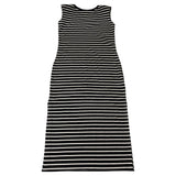 Striped Bodycon Dress Size M Striped Sleeveless Fashion