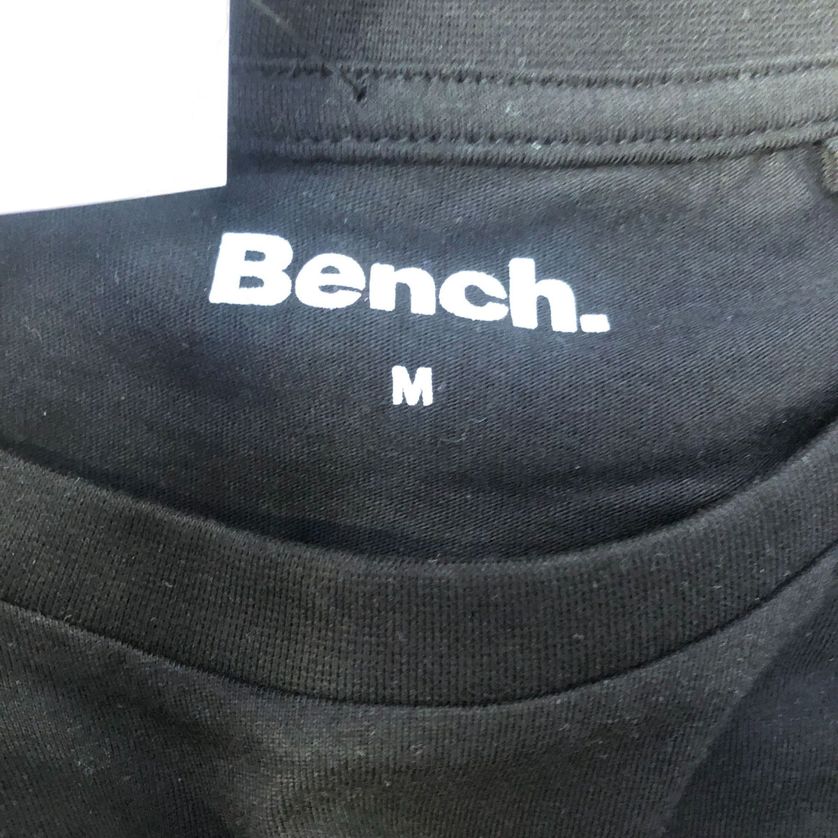Bench Black Graphic Print T-Shirt Size M