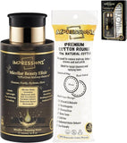 IMPRESSIONS Micellar Beauty Elixir Cleansing 100ml Makeup Removal Cottons Rounds