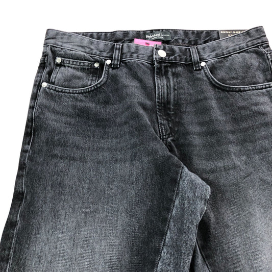 River Island Bootcut Flare Fit Jeans Size W34 L32 Black