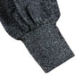 Metallic Sparkle Twist Front Jersey Top - Size 10