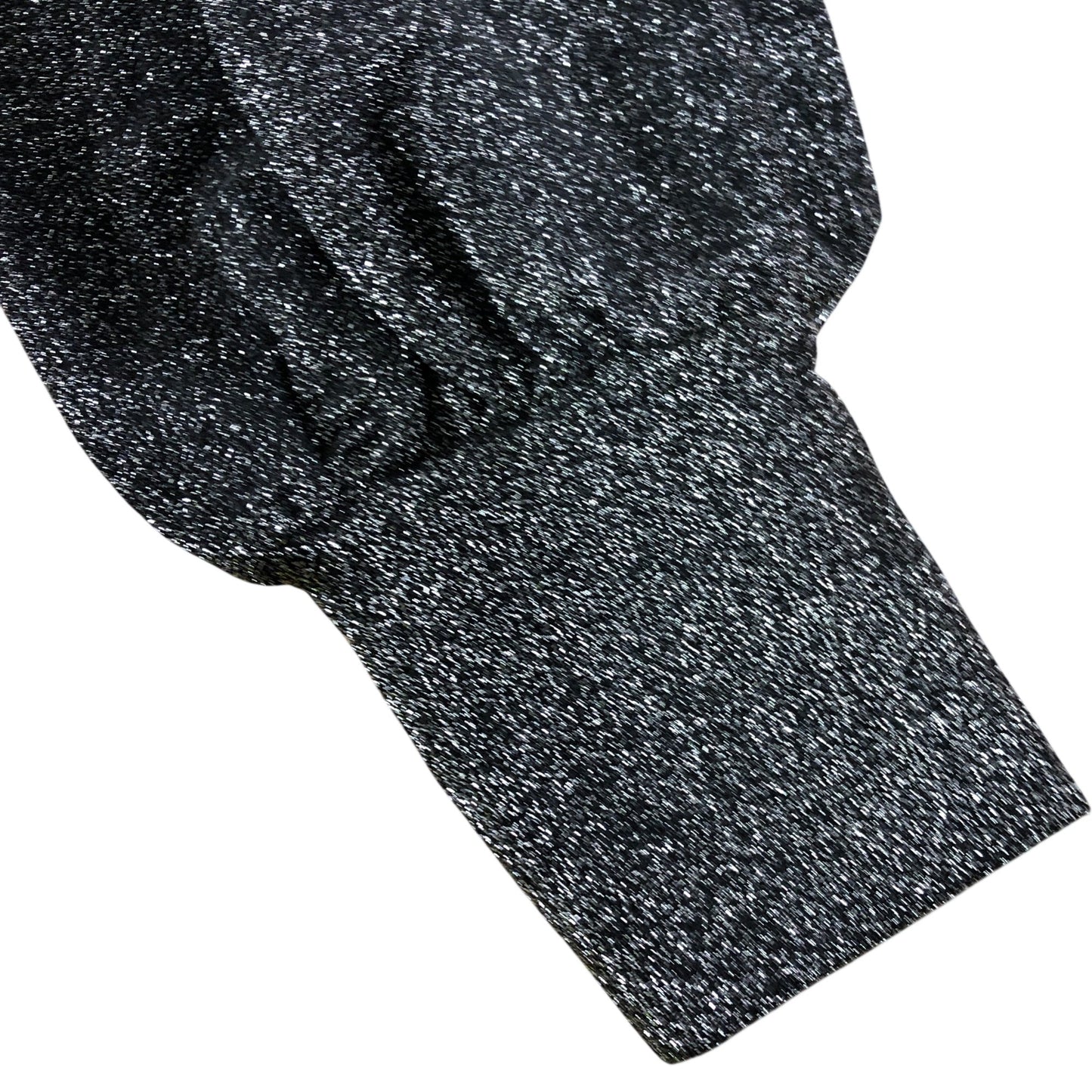 Metallic Sparkle Twist Front Jersey Top - Size 10