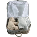 Baby Gift Set Teddy Bear Outfit Bag Cute Grey Baby Clothes Bundle 0-3 Months