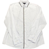 River Island Formal Shirt White With Contrast Trim